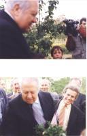Cartas (2) endereçadas, respetivamente ao Presidente Mário Soares e ao Dr. Mário Baptista Coelho, por Maria Teresa Queirós, educadora de infância do Porto, sobre o encontro do Presidente da República com crianças, nos jardins da Fundação de Serralves.