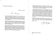 Carta do Presidente da República, Jorge Sampaio, dirigida a Laurent Cohen Tanugi, convidando-o a participar no encontro-debate sobre o futuro político da União Europeia, promovido por iniciativa da Presidência da República e organizado pelo Parlamento Europeu, pela Comissão Europeia e pelo Centro Jacques Delors, nos dias 3 e 4 de junho de 2002, em Lisboa