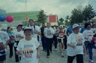 Participação do Presidente da República, Jorge Sampaio, na Mini-Maratona de Lisboa, a 30 de setembro de 2001