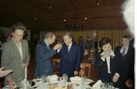 Deslocação às Caves Taylor´s (Vila Nova de Gaia), onde o Presidente da República, Jorge Sampaio, oferece um almoço de despedida ao Presidente da República da Ucrânia, a 27 de outubro de 2000