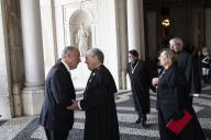 O Presidente da República, Marcelo Rebelo de Sousa, preside, no Palácio Nacional da Ajuda em Lisboa, à sessão solene de Abertura do Ano Judicial, a 6 de janeiro de 2020