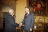 O Presidente da República, Aníbal Cavaco Silva, recebe em audiência o Presidente da República de Cabo Verde, Pedro Pires, a 1 de abril de 2011