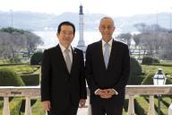 O Presidente da República, Marcelo Rebelo de Sousa, recebe, em audiência no Palácio de Belém, o Presidente da Assembleia Nacional da República da Coreia, Chung Sye-kyun, acompanhado por uma delegação, a 19 de janeiro de 2018.