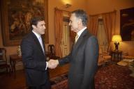 O Presidente da República, Aníbal Cavaco Silva, recebe em audiência o Partido Social Democrata, a 25 de março de 2011