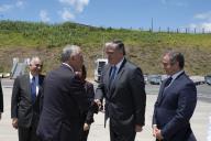 O Presidente da República Marcelo Rebelo de Sousa discursa durante a sessão de encerramento do Fórum Económico e Social 2018, em Ponta Delgada, a 8 de junho de 2018.