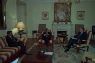 Audiência concedida pelo Presidente da República, Jorge Sampaio, a uma delegação do Partido Comunista Português, a 7 de setembro de 1999