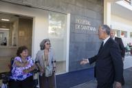 O Presidente Marcelo Rebelo de Sousa inaugura, na Parede, Cascais, o novo edifício do Hospital de Sant’Ana da Santa Casa da Misericórdia de Lisboa (SCML) acompanhado pelo Provedor da Santa Casa da Misericórdia, Pedro Santana Lopes, a 1 de julho de 2017