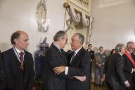 O Presidente da República, Marcelo Rebelo de Sousa, agracia diversas personalidades e uma instituição numa cerimónia realizada no Palácio de Belém, a 5 de dezembro de 2017