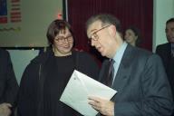Deslocação do Presidente da República Jorge Sampaio à Companhia Teatral do Chiado - Teatro-Estúdio Mário Viegas