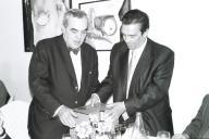 Almoço de despedida do adjunto do Serviço de Segurança da Presidência da República, o Tenente Coronel, António Neves da Silva, em 2003