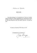 Despacho que nomeia como Presidente da Comissão Organizadora das Comemorações do Dia de Portugal, de Camões e das Comunidades Portuguesas, para o ano de 2001, o Dr. João Pedro Benard da Costa, com efeitos a partir de 1 de janeiro de 2001