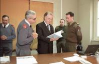Deslocação do Presidente da República, Jorge Sampaio, ao Instituto de Altos Estudos Militares, a 6 de dezembro de 1999.