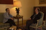 Audiência concedida pelo Presidente da República, Jorge Sampaio, a Artur Portela, a 25 de junho de 2003