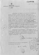 Carta da Embaixada da República Socialista da Roménia, em Lisboa, remetida ao Ministério dos Negócios Estrangeiros, solicitando "intervenção junto da Presidência da República com fim de Sua Excelência, o Senhor Presidente da República Portuguesa general Ramalho Eanes, receber numa audiência o Senhor Virgil Cazacu, Secretário do Comité Central do Partido Comunista Romeno, vice-primeiro ministro" da Roménia, por ocasião da sua visita a Portugal a convite do Partido Comunista Português, entre 10 e 15 de dezembro de 1978.