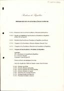 Programa da inauguração da Expo 98