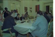 Audiência concedida pelo Presidente da República, Jorge Sampaio, a uma delegação do CDS-PP, a 7 de julho de 1999