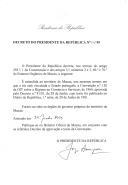 Decreto que estende ao território de Macau a Convenção nº 120 da OIT [Organização Internacional do Trabalho] sobre a Higiene no Comércio e Serviços, de 1964.