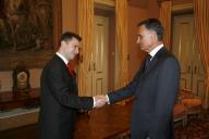Audiência concedida pelo Presidente da República ao Primeiro-Ministro da Antiga República Jugoslava da Macedónia, Nikola Gruevski, a 30 de março de 2007