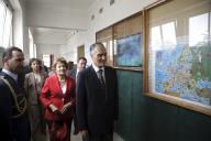 Mensagem ao país do Presidente da República e Senhora de Aníbal Cavaco Silva, exercem o direito de voto por ocasião das eleições para o Parlamento Europeu, a 7 de junho de 2009