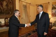 Audiência pelo Presidente da República, Aníbal Cavaco Silva, ao Embaixador do Afeganistão em Portugal, Emb. Zalmaï Haquani, para apresentação de cumprimentos,  a 17 de maio de 2006