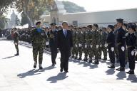 O Presidente da República e Comandante Supremo das Forças Armadas, Marcelo Rebelo de Sousa, preside, no Monumento aos Combatentes do Ultramar - Forte do Bom Sucesso em Lisboa, à Cerimónia Comemorativa do 99.º Aniversário do Armistício da Grande Guerra, a 11 de novembro de 2017