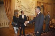 O Presidente da República, Aníbal Cavaco Silva, recebe em audiência  a Direção da Ordem dos Médicos Dentistas, a 10 de julho de 2012