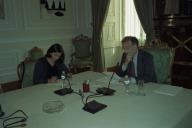 Audiência concedida pelo Presidente da República, Jorge Sampaio, à deputada, membro da Comissão Executiva do Partido Ecologista "Os Verdes", Isabel de Castro, a 19 de novembro de 1998