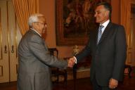 Audiência concedida pelo Presidente da República, Aníbal Cavaco Silva, ao Presidente da República de Cabo Verde, Pedro Pires, a 13 de fevereiro de 2007