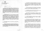 Carta do Presidente da República interino da Guiné-Bissau, Malam Bacai Sanhá, dirigida ao Presidente da República Portuguesa, Jorge Sampaio, expondo a situação política na Guiné-Bissau, após a guerra civil e o afastamento de João Bernardo Vieira do poder, garantindo a sua determinação de "consolidar a jovem democracia" no seu país assim como na "salvaguarda dos direitos fundamentais que assistem ao ex-Presidente da República".