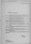 Carta de Ion Illiescu, dirigida ao Presidente da República Portuguesa, Mário Soares, agradecendo as felicitações e os votos transmitidos por ocasião da sua reeleição como Presidente da Roménia mas também o apoio dado por Portugal no "processo de negociação do Acordo de Associação da Roménia às Comunidades Europeias" e renovando o convite para realizar uma visita oficial ao seu país.