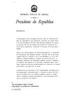 Carta do Presidente da República Popular de Angola, José Eduardo dos Santos, dirigida ao Presidente da República Portuguesa, Mário Soares, dando conta do agravamento da situação militar em Angola devida "à intensificação da ingerência nos assuntos internos" e das ações militares das Forças Armadas da África do Sul, indiferente às Resoluções do Conselho de Segurança da ONU e às condenações sistemáticas da comunidade internacional, e expondo a posição do Governo angolano em relação à UNITA e em relação à própria África do Sul.