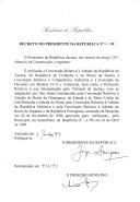 Decreto que ratifica a Convenção relativa à Adesão da República da Áustria, da República da Finlândia e do Reino da Suécia à Convenção relativa à competência Judiciária e à Execução de Decisões em Matéria Civil e Comercial (...), assinada em Bruxelas em 29 de novembro de 1996.