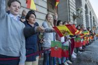 Visita de Estado a Espanha. O Presidente da República Marcelo Rebelo de Sousa é recebido pelos Reis de Espanha, D. Felipe VI e D. Letizia, com uma cerimónia oficial de boas-vindas no Palácio Real em Madrid, a 16 de abril de 2008