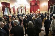 O Presidente Marcelo Rebelo de Sousa está presente, no Palácio Nacional da Ajuda, no Jantar Solene comemorativo do 40.º aniversário do Tribunal Constitucional, a 20 de março de 2023