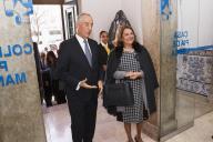 O Presidente da República Marcelo Rebelo de Sousa visita as instalações do Colégio Pina Manique da Casa Pia de Lisboa, a 6 de fevereiro de 2017