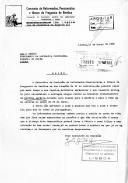 Moção da Comissão de Reformados, Pensionistas e Idosos da Freguesia de Benfica, dirigida ao Presidente da República, e aprovada em reunião de 12 de março de 1980, em protesto "pelo escandaloso e selvagem ataque contra os honestos trabalhadores da Reforma Agrária" e também "contra a subida do custo de vida".