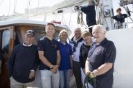 A bordo da escuna Johann Smidt, o Presidente da República Marcelo Rebelo de Sousa efetuoa um passeio de barco a convite do seu homólogo alemão, Frank-Walter Steinmeier, evento que encerra a Visita Oficial à Alemanha do Presidente Marcelo Rebelo de Sousa, a 9 de agosto de 2019