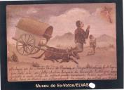 Postal ilustrado, escrito por uma cidadã portuguesa residente em Elvas e dirigido ao Presidente da República, Jorge Sampaio, pedindo-lhe amnistia para seu primo, detido em Marrocos, por tráfico de divisas.