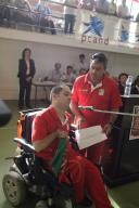 Maria Cavaco Silva está presente na cerimónia de abertura do Campeonato do Mundo de Boccia Lisboa 2010, a 1 de junho de 2010