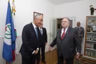 O Presidente da República, Marcelo Rebelo de Sousa, na Associação 25 de Abril em Lisboa, para o lançamento do livro “Operação Viragem Histórica - 25 de Abril de 1974” da autoria do Comandante Almada Contreiras, a 20 de abril de 2017