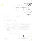 Telex remetido ao Presidente da República pelo Conselho de Administração da Companhia Mineira do Lobito apelando a rápida intervenção das autoridades portuguesas para proteger o pessoal do Centro Mineiro de Jamba, vítima de ataques, e ao acelerar do repatriamento dos que já se encontram em Nova Lisboa, cidade "onde as tensões aumentam hora a hora e ameaçam degenerar em gigantesca tragédia".