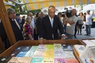 O Presidente da República Marcelo Rebelo de Sousa inaugura a “Festa do Livro em Belém” visitando todos os expositores das editoras presentes nesta iniciativa dedicada à literatura em língua portuguesa, a 1 setembro 2016