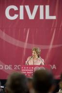 Maria Cavaco Silva participa, no Centro Cultural de Belém, em Lisboa, no Fórum sobre Questões de Saúde da Sociedade Civil da CPLP, proferindo uma intervenção, a 24 de julho de 2008