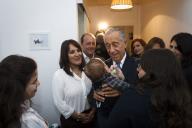 O Presidente da República Marcelo Rebelo de Sousa assinala o Dia Internacional da Pessoa com Deficiência, com uma visita à Casa do Tejo - Direito ao Lazer, da Associação de Paralisia Cerebral de Lisboa (APCL), a 3 dezembro 2016