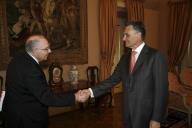 Audiência concedida pelo Presidente da República, Aníbal Cavaco Silva, à Direção Nacional da Cruz Vermelha Portuguesa, a 23 de julho de 2007