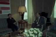 Audiência concedida pelo Presidente da República, Jorge Sampaio, ao Diretor Geral dos Assuntos Bilaterais, Embaixador Costa Pereira, a 19 de janeiro de 1999