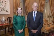 O Presidente da República, Marcelo Rebelo de Sousa, recebe, em audiência no Palácio de Belém, a Presidente do Congresso dos Deputados de Espanha, Ana Pastor Julián, a 1 de março de 2017