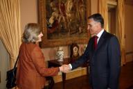 Audiência concedida pelo Presidente da República, Aníbal Cavaco Silva, a uma delegação da Ordem dos Arquitetos, a 23 de janeiro de 2007