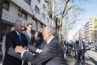 Visita de Estado a Espanha. O Presidente da República Marcelo Rebelo de Sousa participa na sessão de abertura do Encontro Empresarial Espanha-Portugal na sede da CEOE, a 17 de abril de 2008

