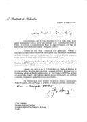 Carta do Presidente da República, Jorge Sampaio, dirigida ao Presidente da República Federativa do Brasil, Fernando Henrique Cardoso, em resposta a carta convite de 17 de junho de 2002, confirmando a sua presença na IV Conferência de Chefes de Estado e de Governo da Comunidade dos Países de Língua Portuguesa, a ter lugar, em Brasília, nos dias 31 de julho e 1 de agosto de 2002.